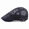 Nowe berety dla mężczyzn Summer Fashion Cap Golf Jazda oddychająca designerka słonecznego hat vintage dżentelmen koreański beret hatów j220722