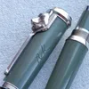 한정판 작가 Rudyard Kipling Rollerball Pen Ballpoint Pen Serial Number와 함께 사무실 문구 작성 독특한 표범 구호 디자인