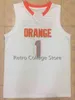 SJZL98 # 25 Rakeem Kerstmis 1 Michael Carter Williams Syracuse Orange Throwback Basketball Jersey Stitched Aangepaste elke naam en nummer