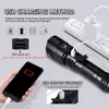 Super Bright XHP160 Led Flashlight Powerful XHP99 Waterproof Torch Usb Rechargeable 18650 Lantern Portable Zoom Camping Light J220713