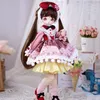 Icy DBS 14 BJD Dream Dream Doly Doll Toy Toy Mechanical Collection Collection Collection, включая одежду Официальный макияж 40см SD 220707