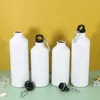 زجاجة ألومنيوم رياضية تسامي 500 مل 750 مل 1000 مل زجاجة ماء خفيفة الوزن قابلة لإعادة الاستخدام زجاجات تسرب الزجاجات للتخييم