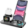 3 en 1 support de charge Téléphone Watch Charger Holder Charge Dock pour iPhone 11pro Max 5 4 3 AirPods 2 Câbles de chargeur requis.