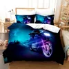 Bedding Sets AK-47 Neon Knight 3D Printing Adult Kids Polyester Quilt Cover with Pillowcase 2/3pcs Home Hotel Universal Duvet Cover Set