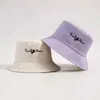 Berets Multi Stickerei Kostenlose Männer Eimer Hüte Für Frauen 2022 Mädchen Studenten Falten Outdoor Kappe Fischer Hut Panama 055Berets