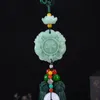 Decorações de interiores Pingente de carros de fivela segura dentro e fora de ping em um nó chinês Tassel ornamentos de decoração SuppliesInterrior