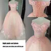 Gryffon Quinceanera Dresses Party Prom Off The Shoulder Ball Gown Classic Lace Embroidery Vintage Quinceanera Dress Plus Szie 220510