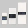 Solar Wall Lights Acrylic Simple Bedroom Sconce Living Room Outdoor Stair Home Decor Indoor Lights Fixtures