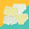 Panties Spring And Autumn Baby Girl Cotton Breathable Triangle Boxer Mix Match Cute Cartoon Pattern 4 Pcs A LotPanties