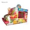 4m Portable Inflatable Ice Cream Truck Advertising Tent Outdoor Airblown Kiosk Car Booth For Event