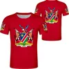 NAMIBIA T Shirt Name Number Nam T-shirt Po Clothing Print Text Free Custom Made Not Fade Not Cracked Tshirt Jersey Short 220609