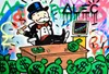 Alec Monopoly Rich Money Man Toile Peinture sur le Mur Art Affiches et Gravures Graffiti Art Mur Photos Décor À La Maison Cuadros6360947