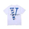 2021 Fashion Märke Summer New Men's V Python Print Vlones Casual Short Sleeve T-shirt Tee