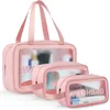 Toiletry Bag Waterproof Makeup Cosmetic Bags Travel Organizer Large Capacity PVC Wash Storage Pouch