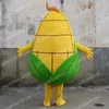 Halloween Corn Mascot Costumes Cartoon Mascot Grönsaker Apparel Performance Carnival Adult Size Promotional Advertising Clothings