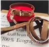 LEASSHES PU LETTER BAKT LÄNGLE LÄDER TEDDY LEASH COLT OUT WALK DOG LEASH CAT DESIGNER Flower Pet Supplies