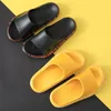 Summer Women Men Slippers Beach Slide Sandals Cute Words bet NonSlip Soft Sole Couple Ladies Home Outdoor Bathroom Shoes 220630