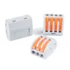 Andere verlichtingsaccessoires 10/50/100 stks Universal Fast Connector 212/213/214/215/218 Poortstuwing in terminalblokkabelgeleider Draadsplitsing