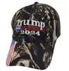DHL President Donald Trump 2024 Hoed Camouflage Baseball Ball Caps Dames Heren Ontwerpers Snapback Amerikaanse vlag MAGA Anti Biden Zomerzonneklep GC1018A5