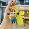 Nouveau dessin animé mignon doigt jouet mode tendance Minions cartable pendentif poupée porte-clés à la mode jouer hommes et femmes sac pendentif clé de voiture Ri7404833