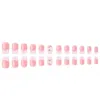 False Nails 24Pcs Fake Useful Fine Workmanship Butterfly Nail Artificial Tips Finished Smell-less