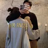 Kadın Hoodies Sweatshirts Çift Kadın Sevimli Ayı Sonbahar Uzun Kollu Hoodie Harajuku Şık Leisure All-Match Chic Gloos Streetwe