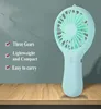 Cute Portable USB Chargeable Mini Fan Handheld Fans Summer Outdoor Indoor Students Classroom Fan With Base