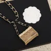 Borsa di moda con cinture Cowhide Cink Charm Waist Chain Necklace Women Man Luxury Gioielli di alta qualità Designer Tendenze Bijoux4337064