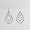 Mixed Metal Dangles Double Drop Earring with Cartons in Gold19673227825068