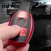 Car Key Case Cover Key Bag For Mercedes Benz A B C S Class AMG CLA GLC GLA W221 W204 W205 W176 Holder Shell Keychain Accessories9964867