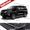 3D Carbon Fiber Strips Bilklistermärke DIY Pasta Strip Rolls 1/3/5/7 / 10m Auto Dörr Sill Side Mirror Guard Protective Tillbehör PQY-FBL15CF