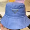 Beanie/Skull Caps Fashion Bucket Hat Cap för män Kvinna Baseball Beanie Casquettes Fisherman Buckets Hats Patchwork Quality Sun Visor