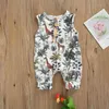 LIORaITIIN 0-24M NYGD SPANDA BABY GIRL SOMMER SOMPER STELESS PRINTED O-NECK Jumpsuit Fashon Clothing G220510