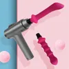 Machine automatique sexy, adaptateur de pistolet de Massage fascial, orgasme féminin, vibrateur, gode, pénis, Masturbation, jouets pour adultes