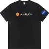 T-shirt pour hommes NASA Co Branded T-shirt à manches courtes pour hommes Chemise de créateur 2023 Nouvel été Plus Taille T-shirt en coton lâche Casual Underlay Polo 828
