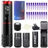 Dragonhawk Armor Pro Wireless Tattoo Kit penna macchina batteria ricaricabile aghi WQP-018T