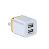 Adaptador adaptable rápido de la corriente USB del cargador 5V 2A de la pared para el teléfono móvil elegante del iPhone Samsung Xiaomi LG