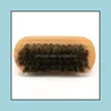 Horsehair Shoe Shine Brushes With Horse Hair Bristles For Boots Shoes Leather Care Cleaning Brush Suede Nubuck Boot Drop Delivery 2021 Hous