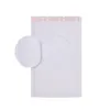 Emballage cadeau 170x225mm Sacs en carton ondulé blanc solide Enveloppes rigides pour cartes postales Enveloppes à plat Carton Document Carton RecyclableGift