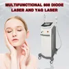 808nm 2 i 1 Diode Laser Picosekund Laser Hårborttagning Laser Tatuering Maskin Hud Whitening Beauty Equipment