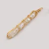 Pendentif Colliers Pierre Naturelle Agate Blanche Cristal Bud Perle Enroulement Long Cylindrique Artisanat Bijoux MakingDIY Collier Boucle D'oreille Cadeau9x65mmPe