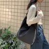 Evening Bags Simple Casual Women Shoulder Black Nylon Tote Handbags Large Capacity Female Under Arm High Quality Shopping
