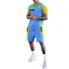 2022 Designer Mode Hommes Survêtement Ensembles Shorts D'été Et T-shirt Ensemble Vêtements Tenues Jogging Costumes Pour Sportswear Vêtements Pour Hommes logo imprimable