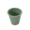 Nuova tazza da caffè da viaggio per bambini in plastica di bambù da 4 once 120 ml per sublimazione, mini tazza bianca per bambini con impugnature in silicone, design personalizzato