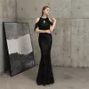 新しいスタイルの魔法のイブニングドレス豪華なガウンの女性スパンコールプロムドレス長いフォーマルな美容コンテスト16223