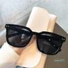 Partihandel-Sunglasses vintage brun överdimensionerade fyrkantiga kvinnor gelédekor solglasögon män nyanser glasögon uv400sunglasses