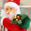 Christmas Decorations for Home Children's New Year Christmas Gifts Hip Music Electric Santa Claus Shop Window Ornaments