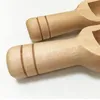 Mini palette di legno Sale da bagno in polvere Detersivo in polvere Cucchiaio Caramelle Lavanderia Tè Cucchiaini da caffè Paletta giocattolo in legno ecologico 7,7 * 2,2 cm