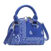 Shell Bags Custom Women Trendy Small Ladies Borse e borsette uniche Set di cappello e borsa con stampa di anacardi