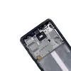 Samsung Galaxy A52 4G LCD A525 AMOLED Ekran Panelleri Sayısallaştırıcı Montajı Çerçeve A526 5G ile OEM ekranı